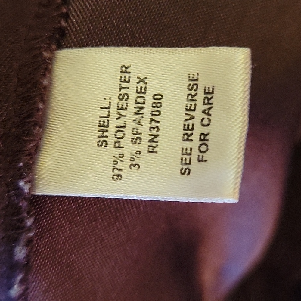 Cato purple brushed polyester jacket maxi skirt set stretch long sleeve 14 EUC… - Picture 8 of 10